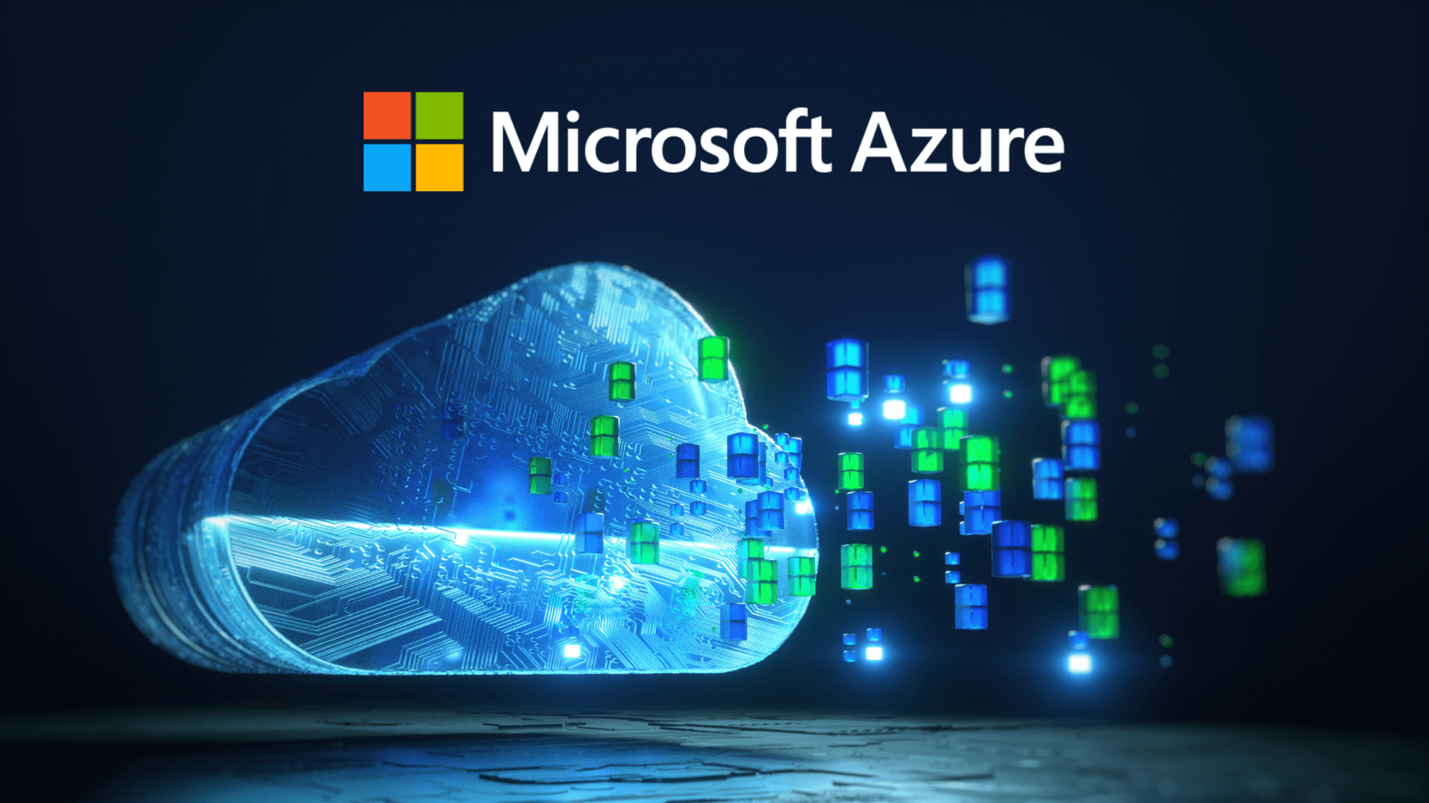 Microsoft Azure Cloud Services - Digital Network Visualization